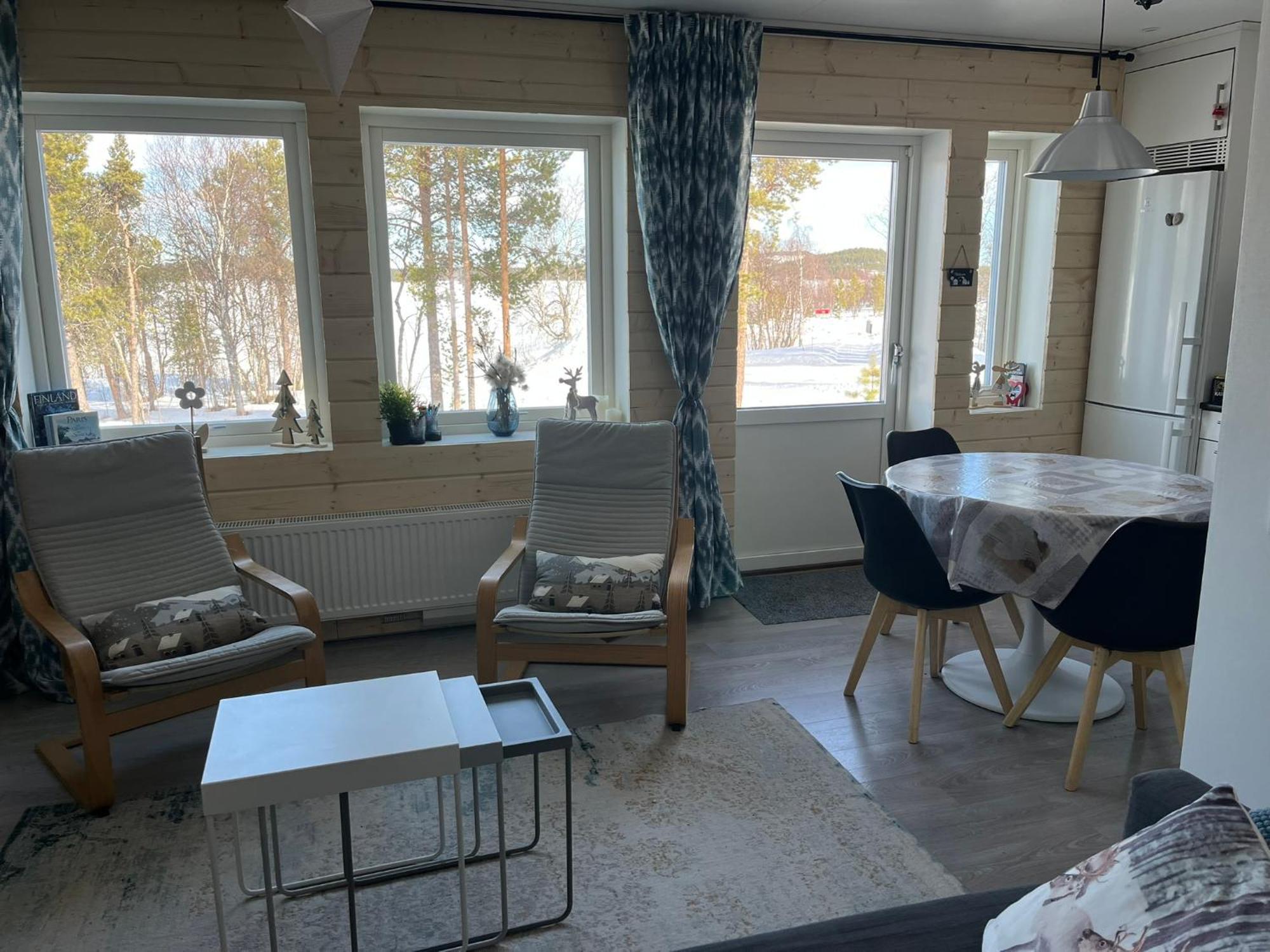 Sinitalo Villa Inari Buitenkant foto